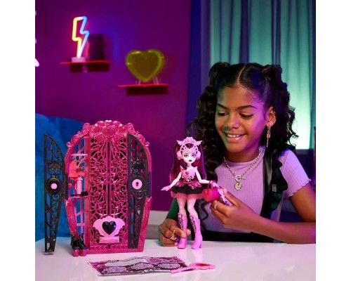 Лялька Monster High Набір-сюрприз Жахо-секрети Дракулори серії Таємниці монстрів (HXH84)