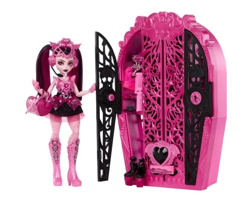 Лялька Monster High Набір-сюрприз Жахо-секрети Дракулори серії Таємниці монстрів (HXH84)