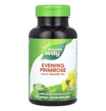 Вітамін Nature's Way Примула вечірня, 1300 мг, Evening Primrose, 60 гелевих капсул (NWY-15418)