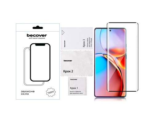 Скло захисне BeCover Infinix Note 40 Pro (X6851) Black (712349)