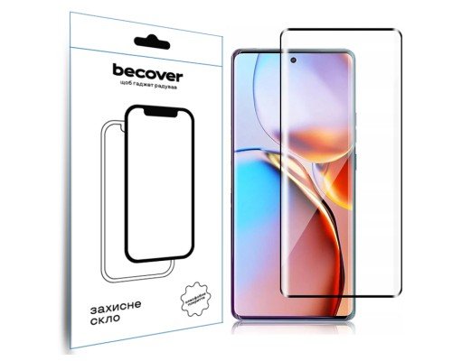 Скло захисне BeCover Infinix Note 40 Pro (X6851) Black (712349)