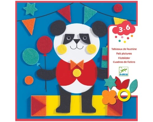 Набір для творчості Djeco Аплікація М'які істоти (DJ09863)