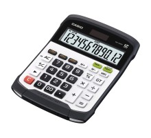 Калькулятор Casio WD-320MT-W-EC, чорно-білий (CALC-CAS-WD-320MT-W)