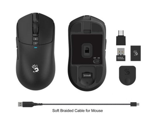 Мишка A4Tech Bloody R72 Pro Wireless/USB Black (4711421000871)