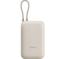 Батарея універсальна Xiaomi 10000mAh 22.5W, Integrated Cable, beige (BHR9072GL) 