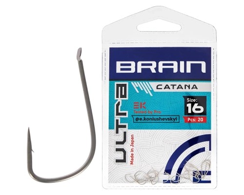 Гачок Brain Ultra Catana 16 (20шт/уп) (1858.52.36)