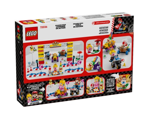 Конструктор LEGO Super Mario Mario Kart – Baby Peach & Grand Prix. Набір (72036)