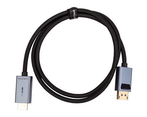 Кабель мультимедійний DisplayPort to HDMI 1.0m Cabletime (CA914609)