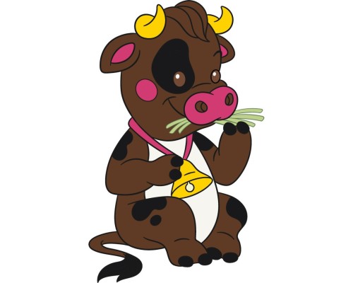 Картина по номерам ArtCraft Корівка 25х30 см (15078-AC)