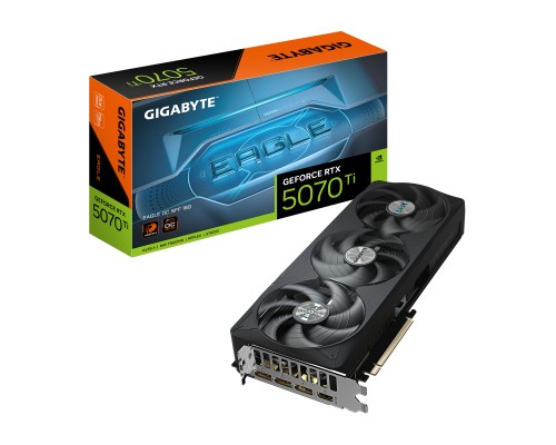 Відеокарта GIGABYTE GeForce RTX5070 Ti 16GB EAGLE OC SFF (GV-N507TEAGLE OC-16GD)