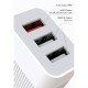 Зарядний пристрій XO QC 3.0 L72 30W (18W/1USB + 2.4A/2 USB) + cable Lightning White (XO-L72i-WH)