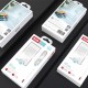 Зарядний пристрій XO QC 3.0 L72 30W (18W/1USB + 2.4A/2 USB) + cable Lightning White (XO-L72i-WH)