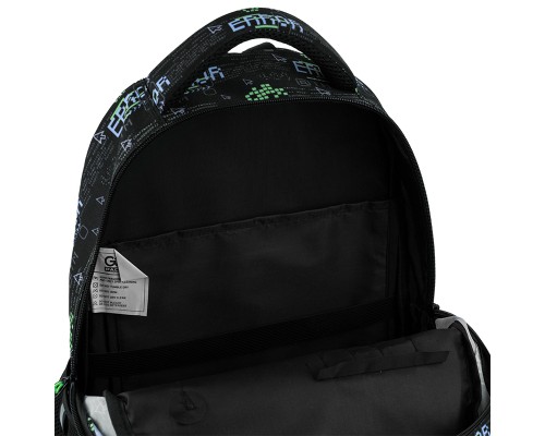 Рюкзак шкільний GoPack Education 175M-7 Error (GO25-175M-7)
