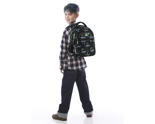 Рюкзак шкільний GoPack Education 175M-7 Error (GO25-175M-7)
