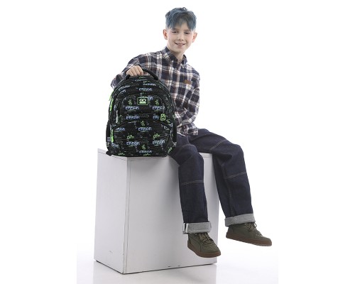 Рюкзак шкільний GoPack Education 175M-7 Error (GO25-175M-7)