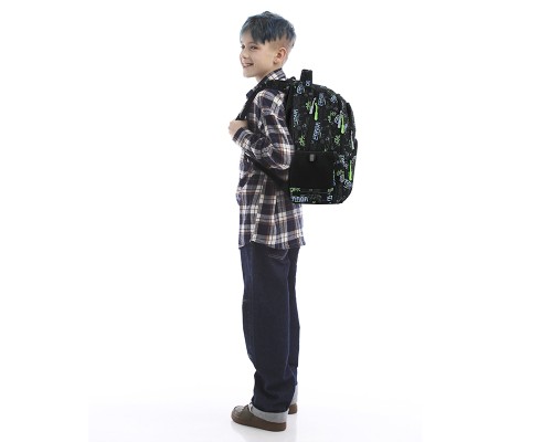 Рюкзак шкільний GoPack Education 175M-7 Error (GO25-175M-7)
