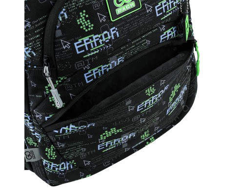 Рюкзак шкільний GoPack Education 175M-7 Error (GO25-175M-7)