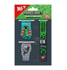 Закладки для книг Yes магнітні Minecraft 3 шт (708347)