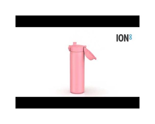 Пляшка для води ION8 OneTouch Vacuum Insulated 500 мл Rose Bloom (I8TS500ROSEB)