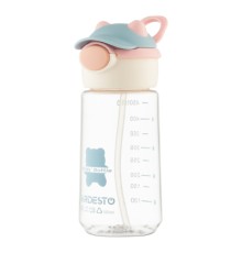 Пляшка для води Ardesto Bear 550мл рожевий (AR2255BB)