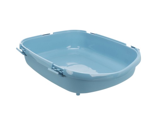 Туалет для котів Trixie Primo XXL з бортиками 56х25х71 см синьо-білий (4011905401751)