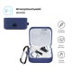 Чохол для навушників Armorstandart Hang Case для Nothing Ear (2) Navy Blue (ARM75399)
