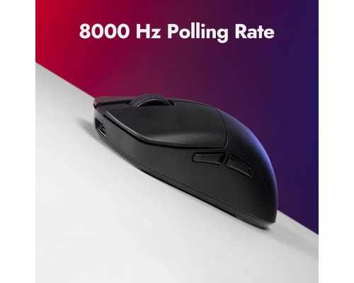 Мишка Lemokey G1 USB-A/USB-C/Wireless 8K Black (G1-A1)