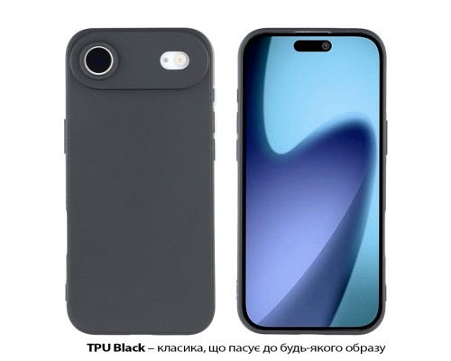 Чохол до мобільного телефона BeCover Apple iPhone 17 Air Black (713758)