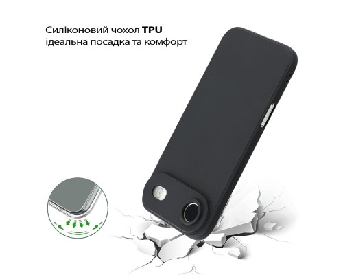 Чохол до мобільного телефона BeCover Apple iPhone 17 Air Black (713758)