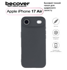 Чохол до мобільного телефона BeCover Apple iPhone 17 Air Black (713758)