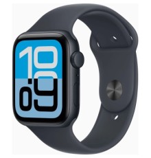 Смарт-годинник Apple Watch SE 3 GPS + Cellular 44mm Midnight Aluminium Case with Midnight Sport Band - S/M (MEPH4RK/A)