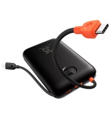 Батарея універсальна VEGER 30000mAh K3 35W PD QC3.0 black (6977525750137)