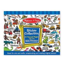 Набір для творчості Melissa&Doug Голубые стикеры , 500 шт. (MD4246)
