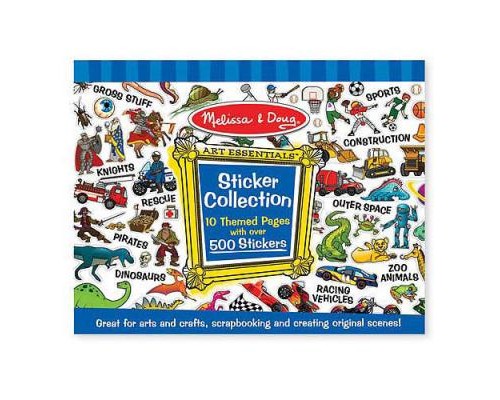 Набір для творчості Melissa&Doug Голубые стикеры , 500 шт. (MD4246)