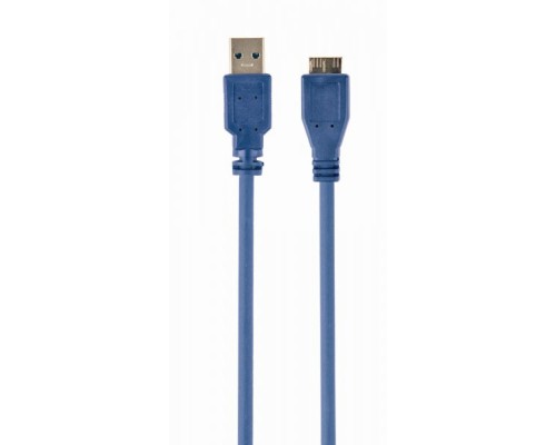 Дата кабель USB 3.0 AM to Micro 5P 0.5m Cablexpert (CCP-mUSB3-AMBM-0.5M) Дата кабель USB 3.0 AM to Micro 5P 0.5m Cablexpert (CCP-mUSB3-AMBM-0.5M)