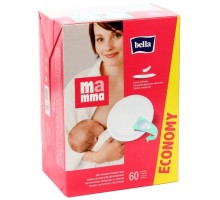 Вкладиш для бюстгальтера Bella Мamma с липкой полоской 60 шт (5900516402358)