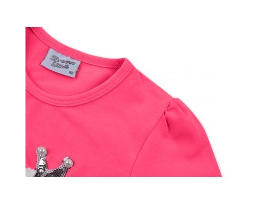 Кофта дитяча Breeze фуксія з сердечком (8095-98G-purple)