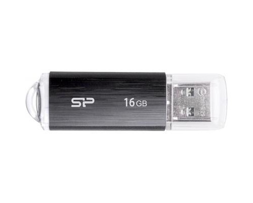 USB флеш накопичувач Silicon Power 16GB Ultima U02 Black USB 2.0 (SP016GBUF2U02V1K) USB флеш накопичувач Silicon Power 16GB Ultima U02 Black USB 2.0 (SP016GBUF2U02V1K)
