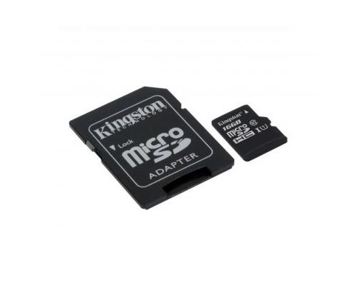 Карта пам'яті Kingston 16GB microSDHC Class 10 Canvas Select Plus 100R A1 (SDCS2/16GB)