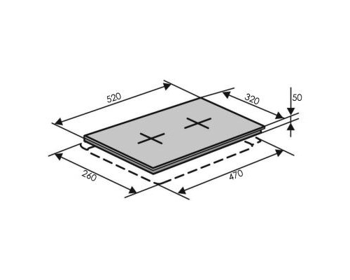Варочна поверхня Ventolux HG 320 RCEST (BK) 7