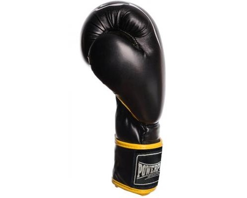 Боксерські рукавички PowerPlay 3018 12oz Black/Yellow (PP_3018_12oz_Black/Yellow)