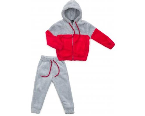 Спортивний костюм дитячий Cloise флісовий (CLO124003-116G-gray)