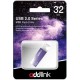 USB флеш накопичувач AddLink 32GB U10 Ultra violet USB 2.0 (ad32GBU10V2) 
