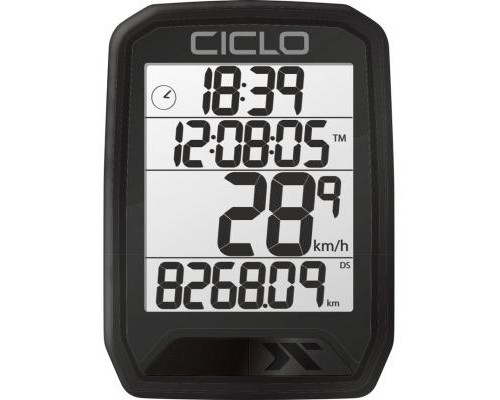 Велокомп'ютер Ciclo Protos 113 Black (10151130)