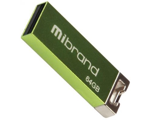 USB флеш накопичувач Mibrand 64GB Сhameleon Light Green USB 2.0 (MI2.0/CH64U6LG)