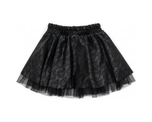 Спідниця дитяча Breeze гіпюрова (16083-140B-black)