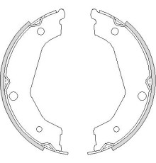 Гальмівні колодки REMSA 4732.00