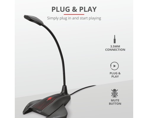 Мікрофон Trust GXT239 Nepa Black (23467)