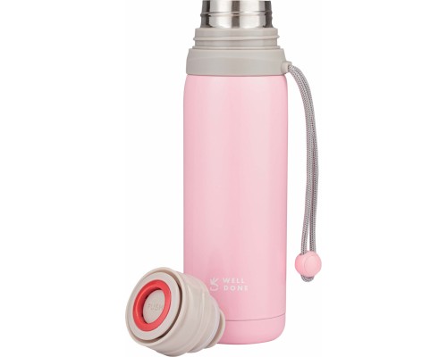 Термос Well Done 0,5 л Light Pink (WD-7025P)