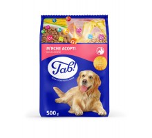 Сухий корм для собак Гав! з м'ясним асорті 500 г (4820083900013)